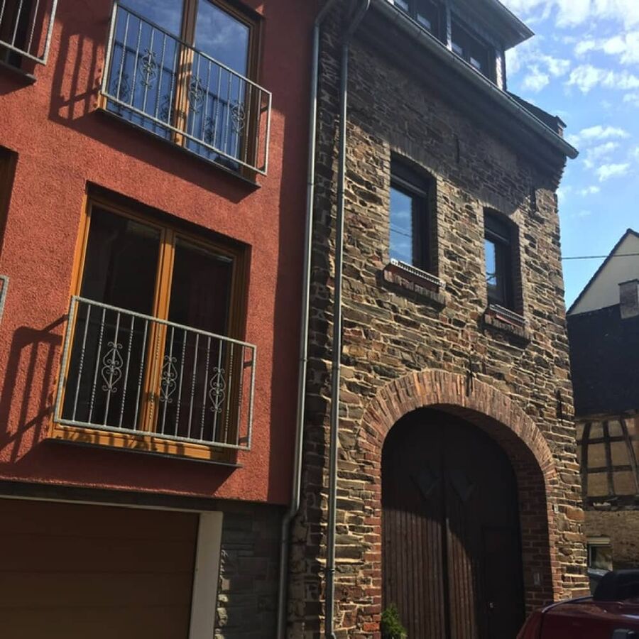 Ferienhaus Alte Scheune Pommern Mosel - Aussenansicht