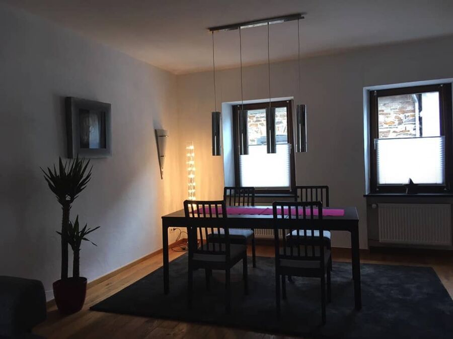 Ferienhaus Alte Scheune Pommern Mosel - Esszimmer